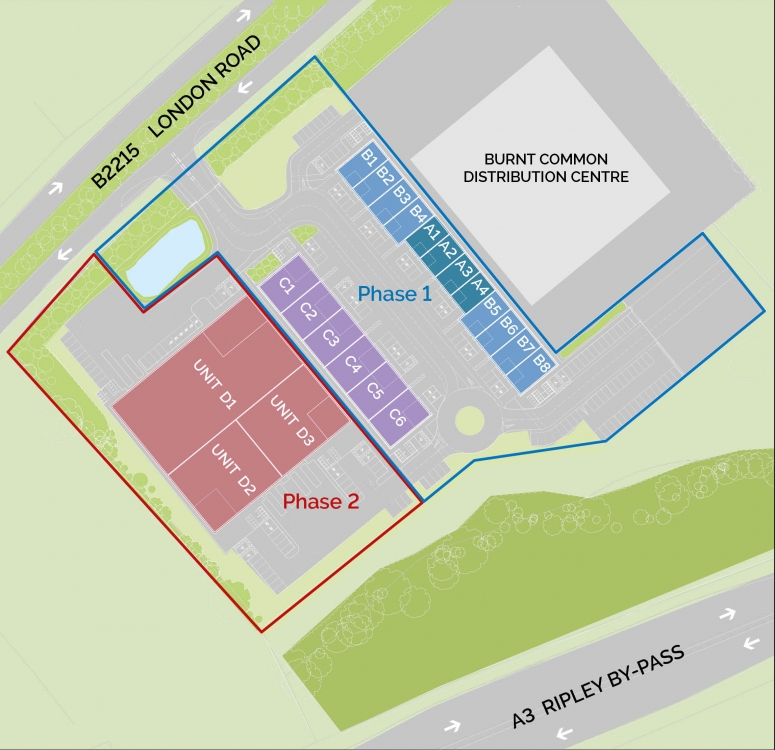 Burnt Common Business Park, London Road, Send, Woking, GU23 7LN